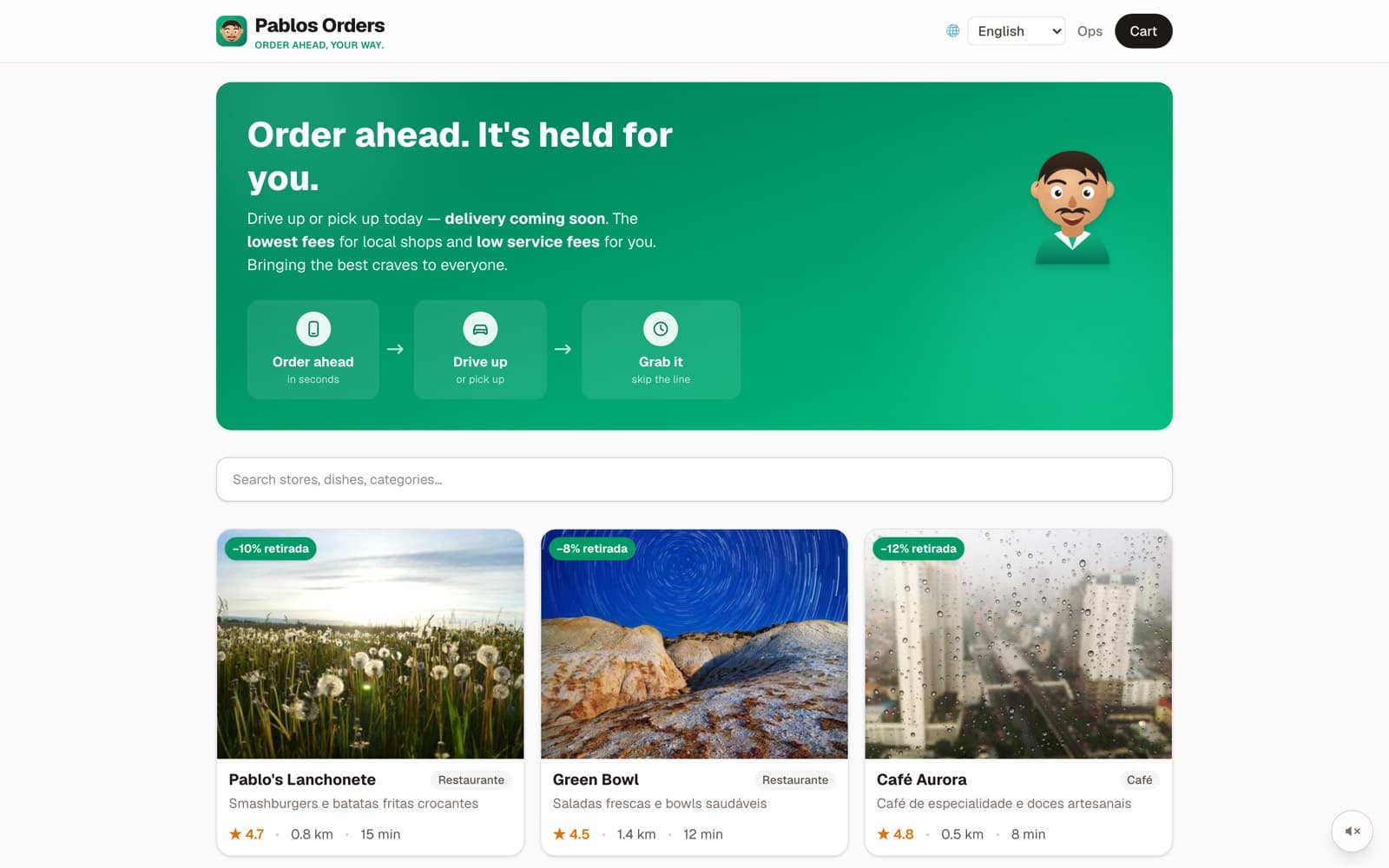 Pablo's — screenshot